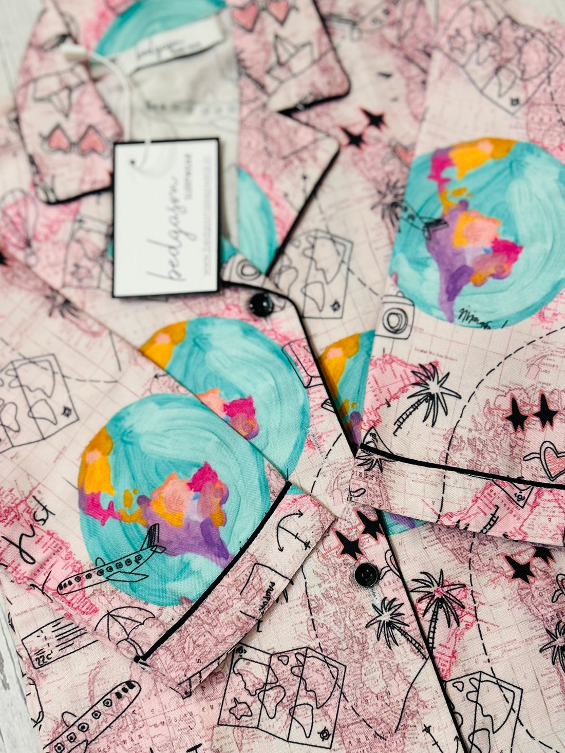 Wanderlust Kids Nightwear Set