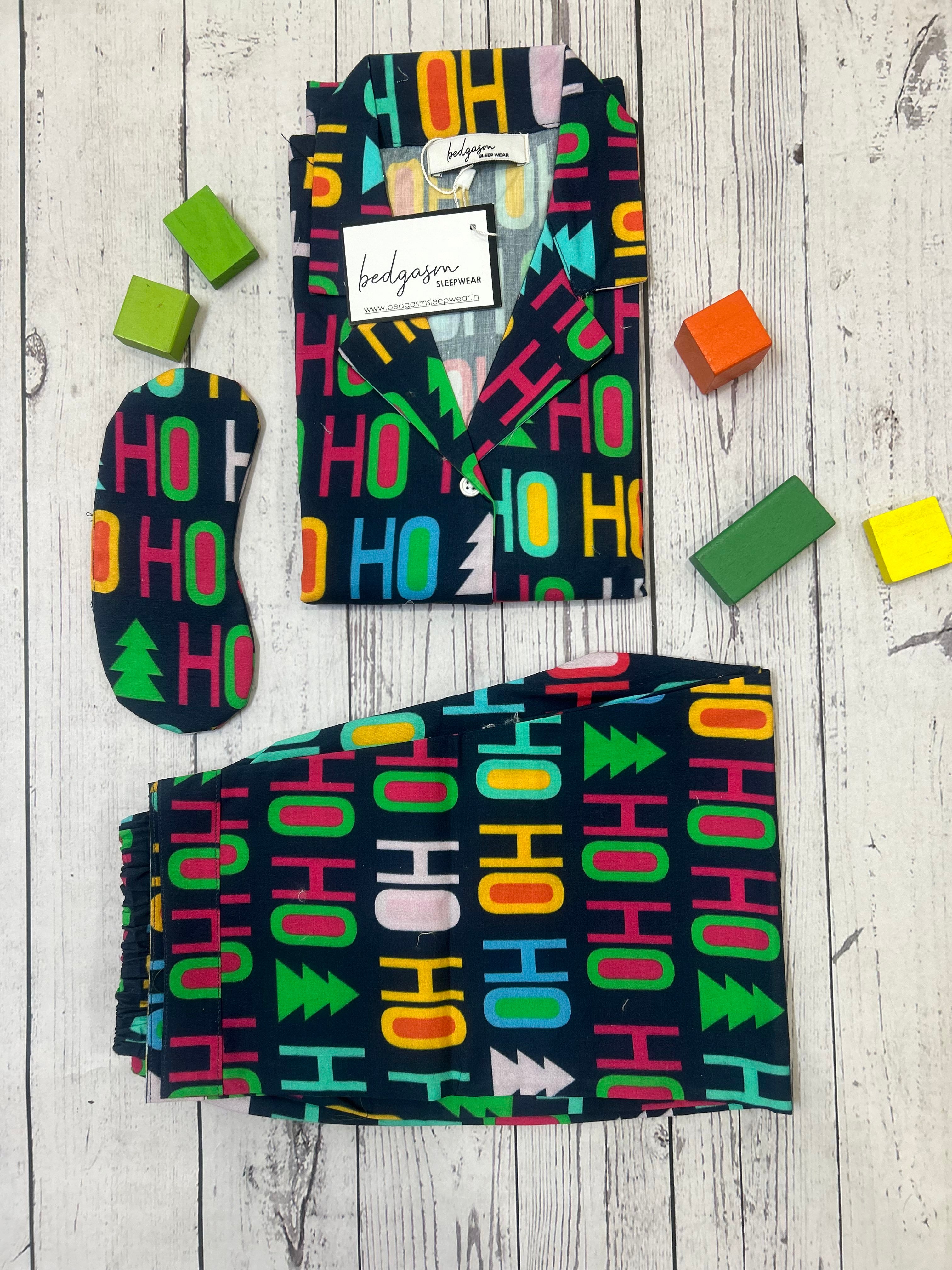 Ho Ho Ho Kids Nightwear Set