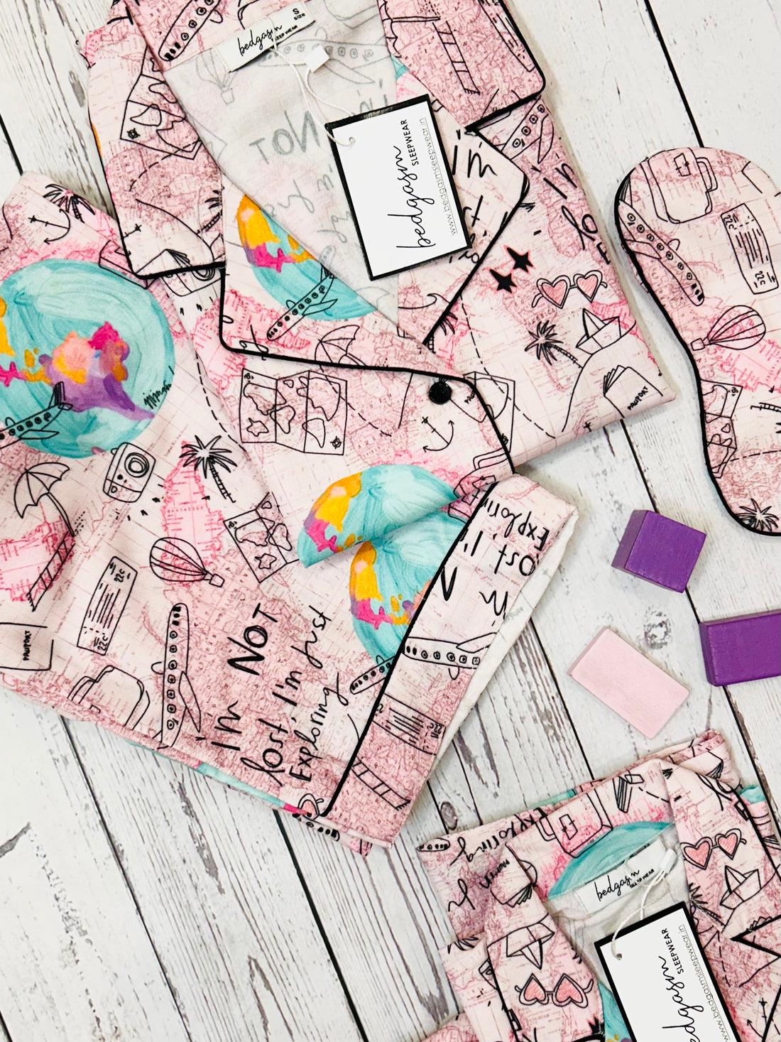 Wanderlust - Pajama set Nightwear Set