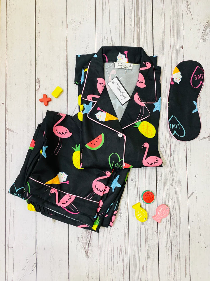 Pink Flamingo Nightwear Set