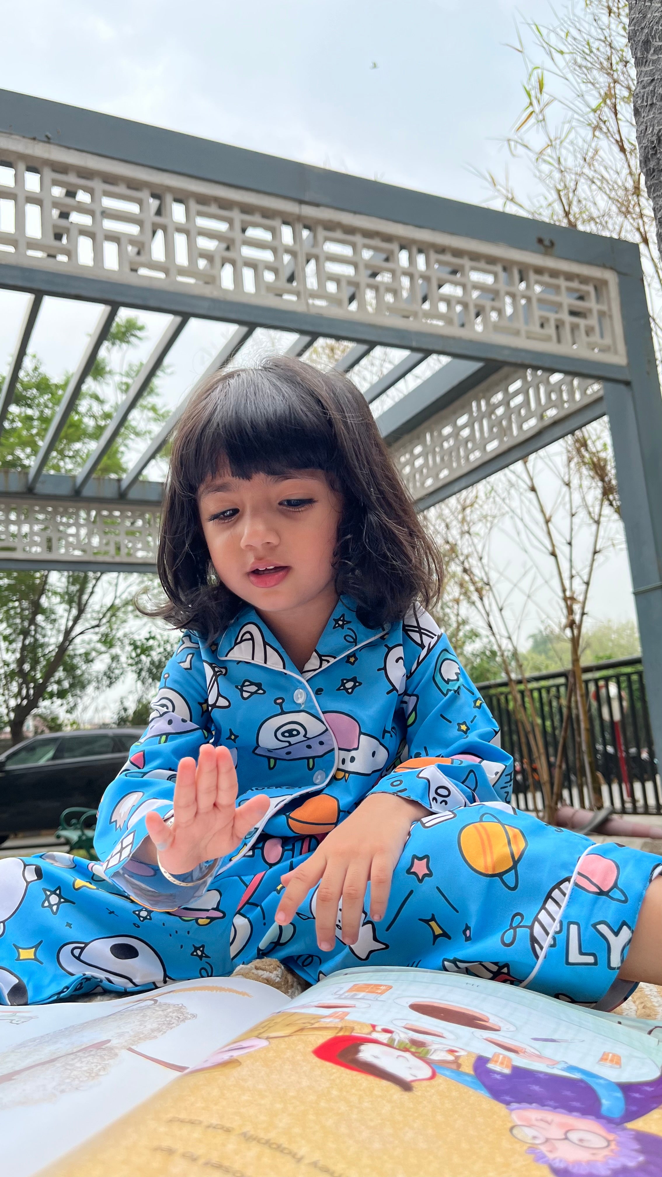 Rocket and Spaceship Kids Colour in Set