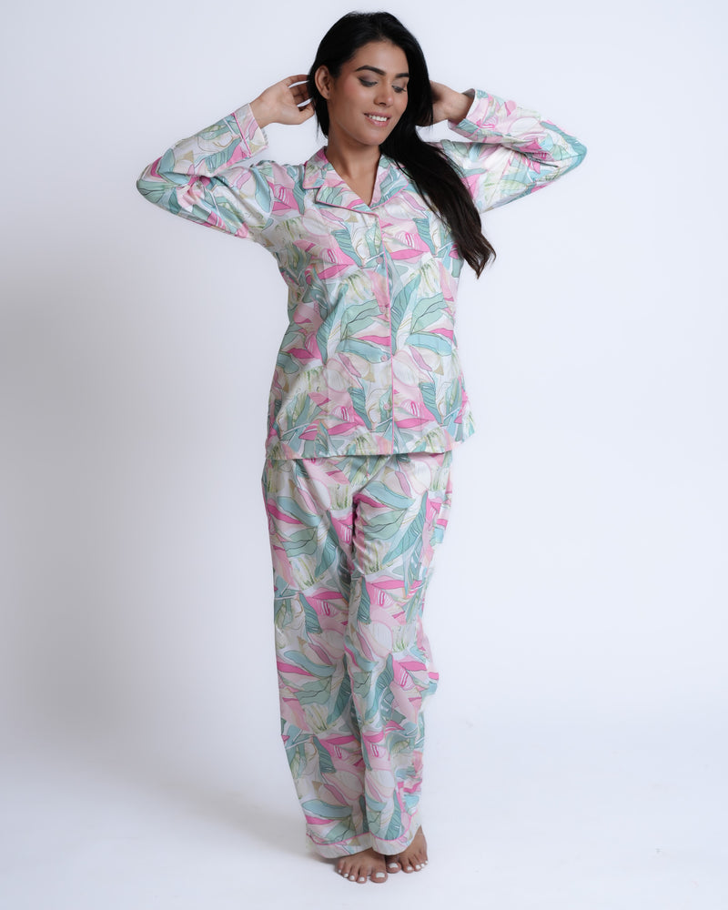 Load image into Gallery viewer, Paradise Petals Nightwear Set
