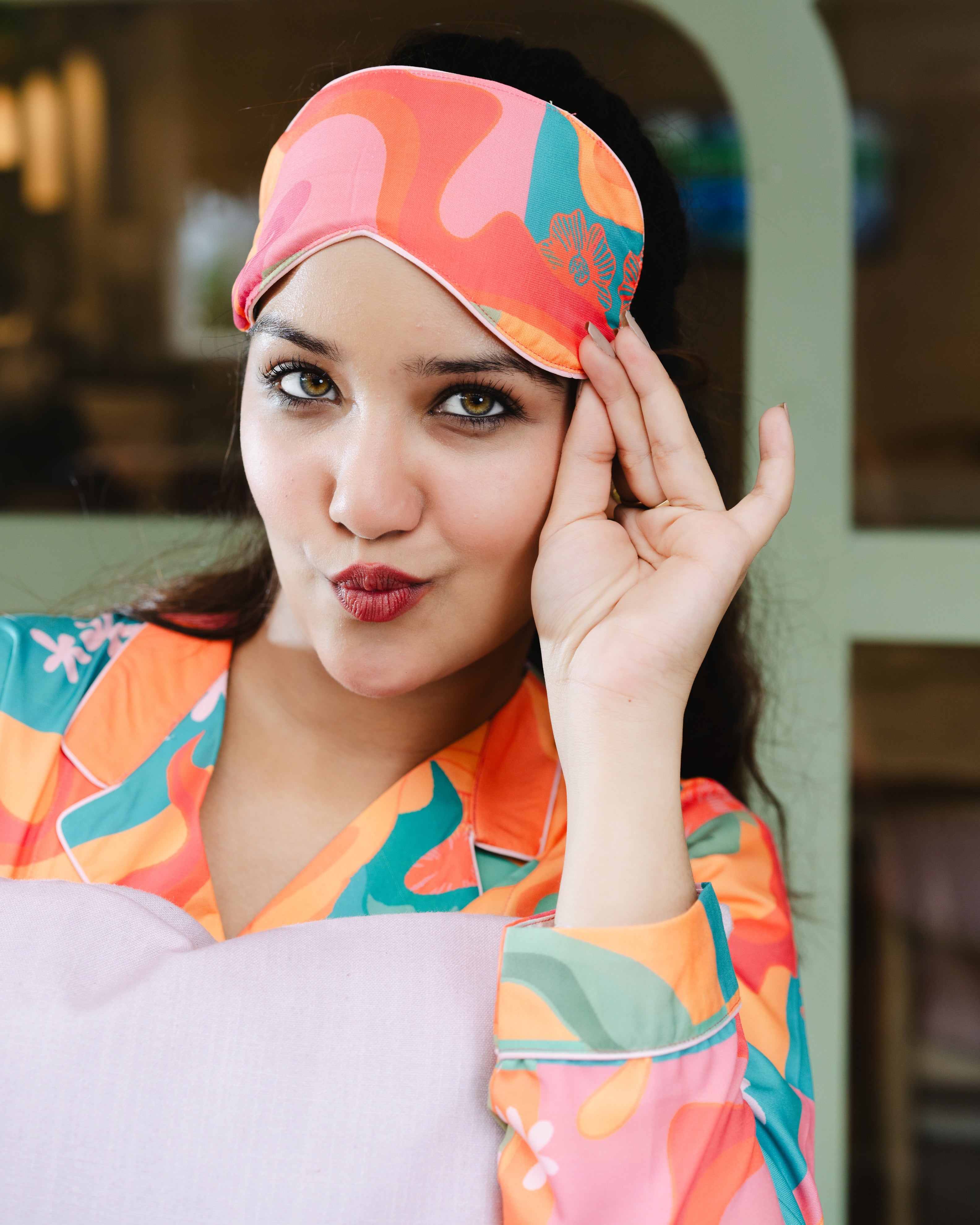 Apricot Nightwear Set