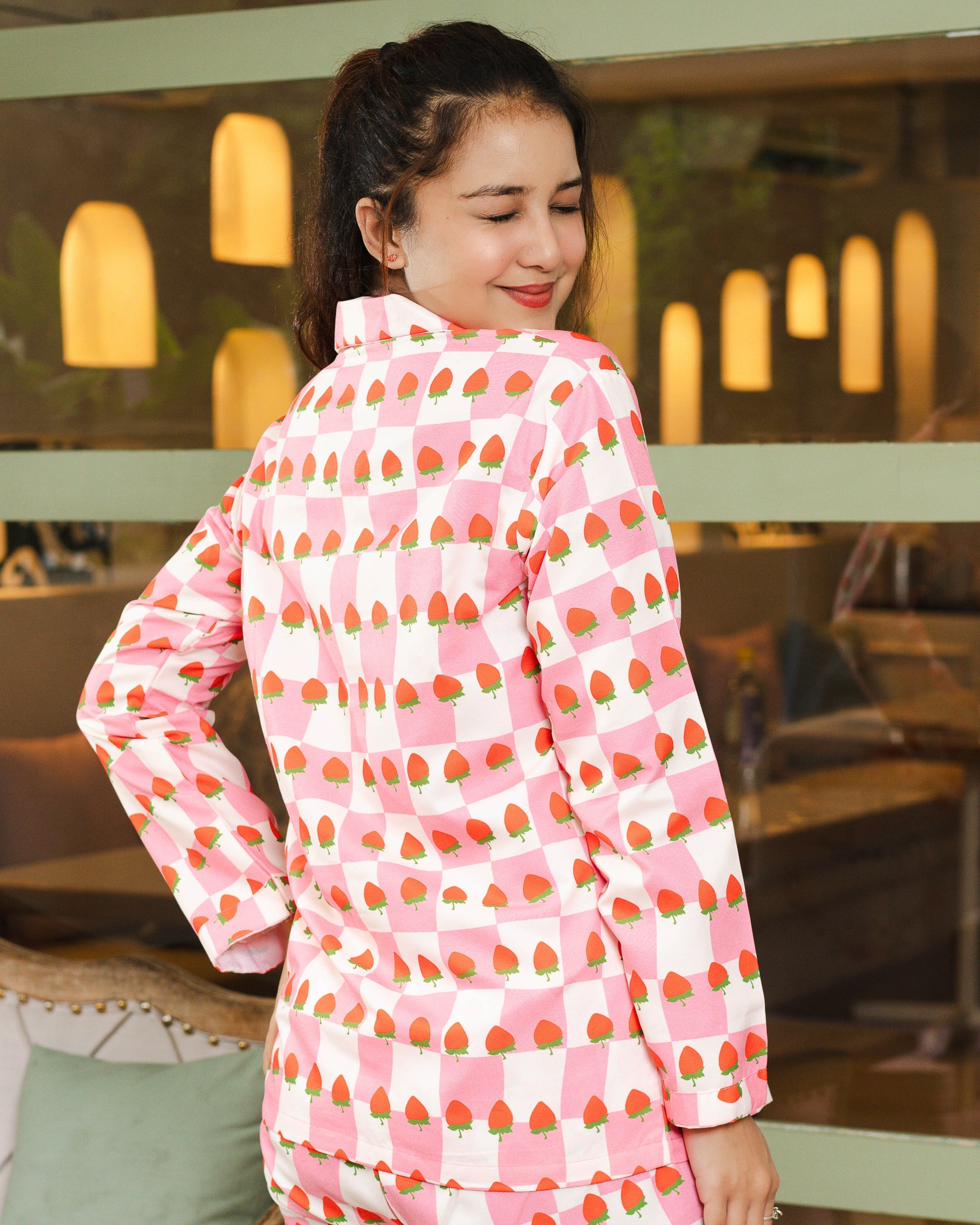 Strawberry Nightwear Set