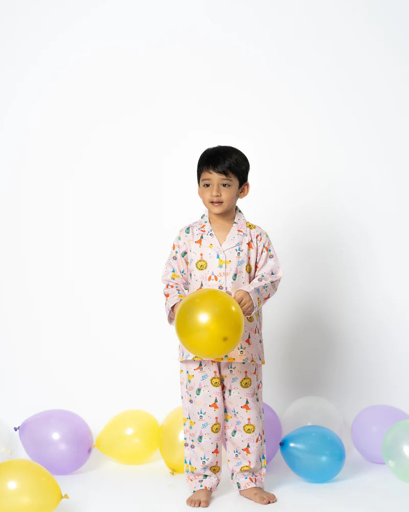 Load image into Gallery viewer, Jungle Bash Pajama set Nightwear Set
