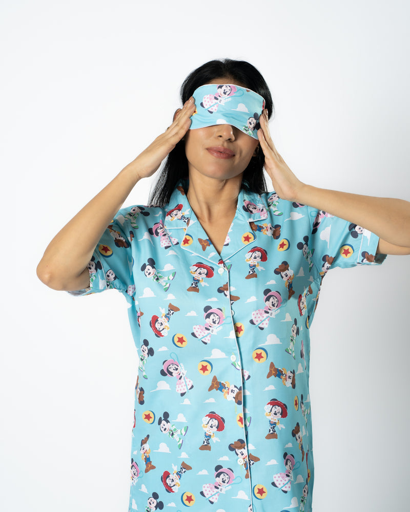 Load image into Gallery viewer, Toon Time Dreams Nightwear Set
