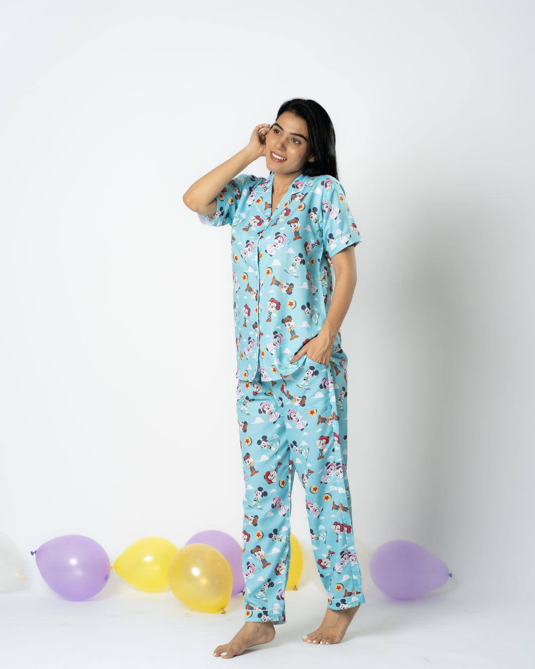 Toon Time Dreams women Nightwear Set