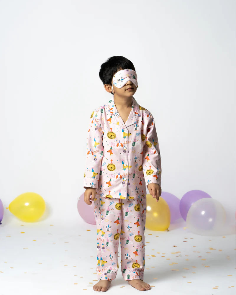 Load image into Gallery viewer, Jungle Bash Pajama set Nightwear Set
