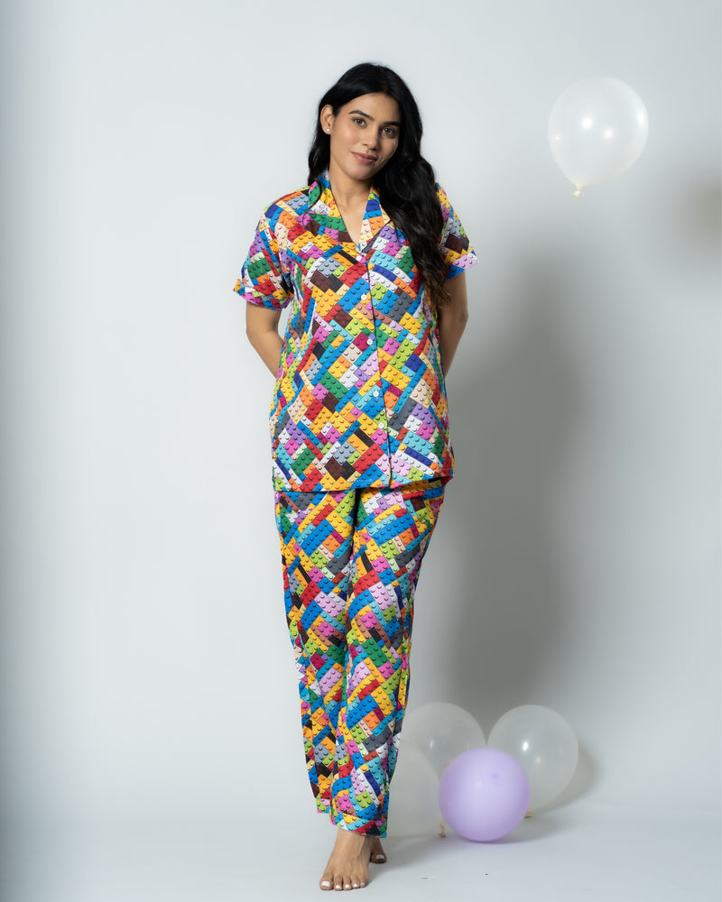 Load image into Gallery viewer, Lego Lounge Nightwear Set
