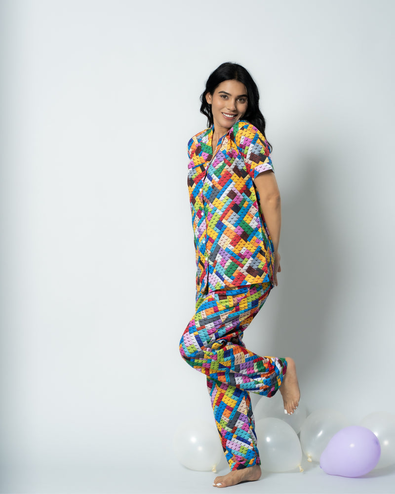 Load image into Gallery viewer, Lego Lounge Nightwear Set
