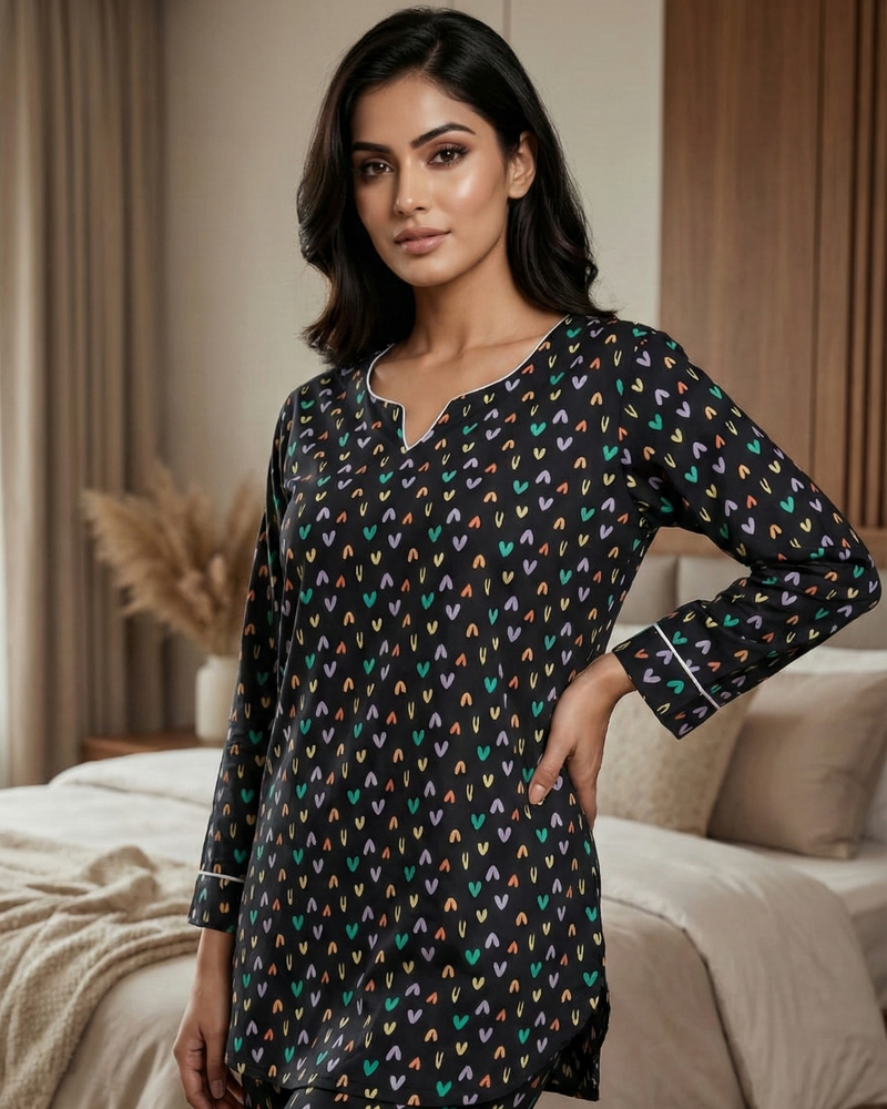 Load image into Gallery viewer, Sprinkle of Love Nightwear Set
