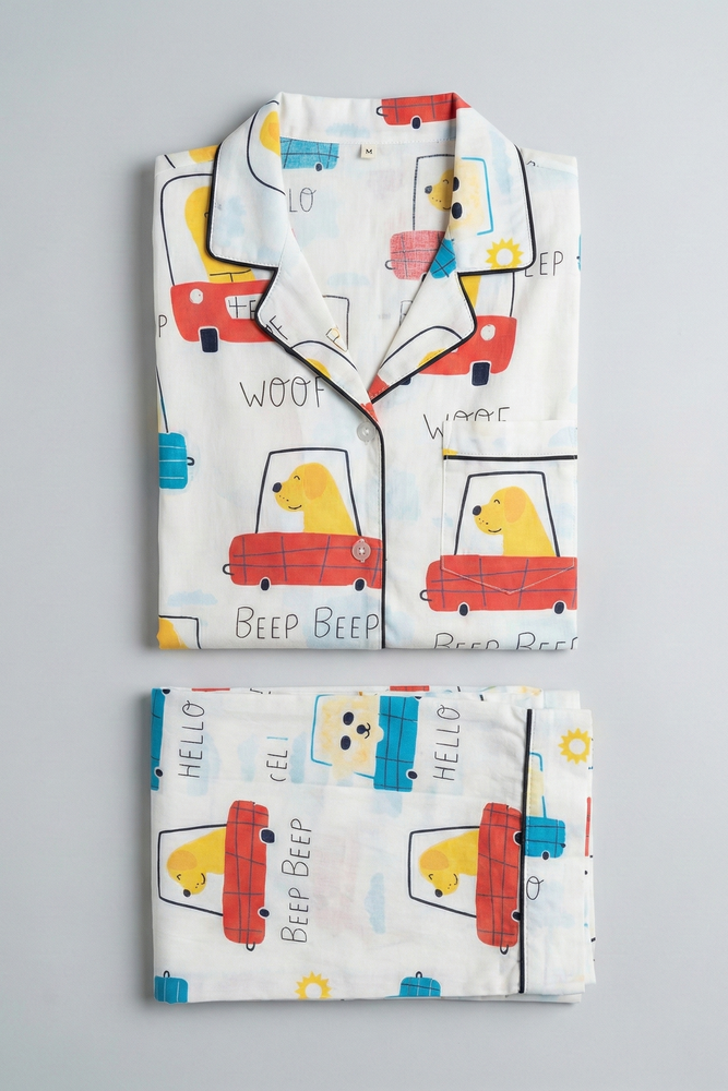 Load image into Gallery viewer, The Beep Beep Kid's Nightwear Set
