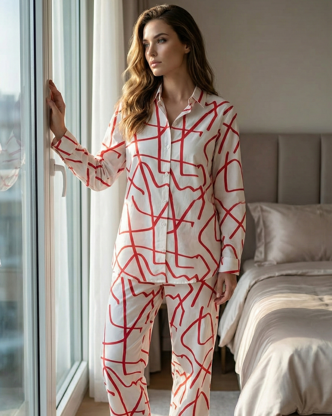 The Love Note Women Nightwear Set