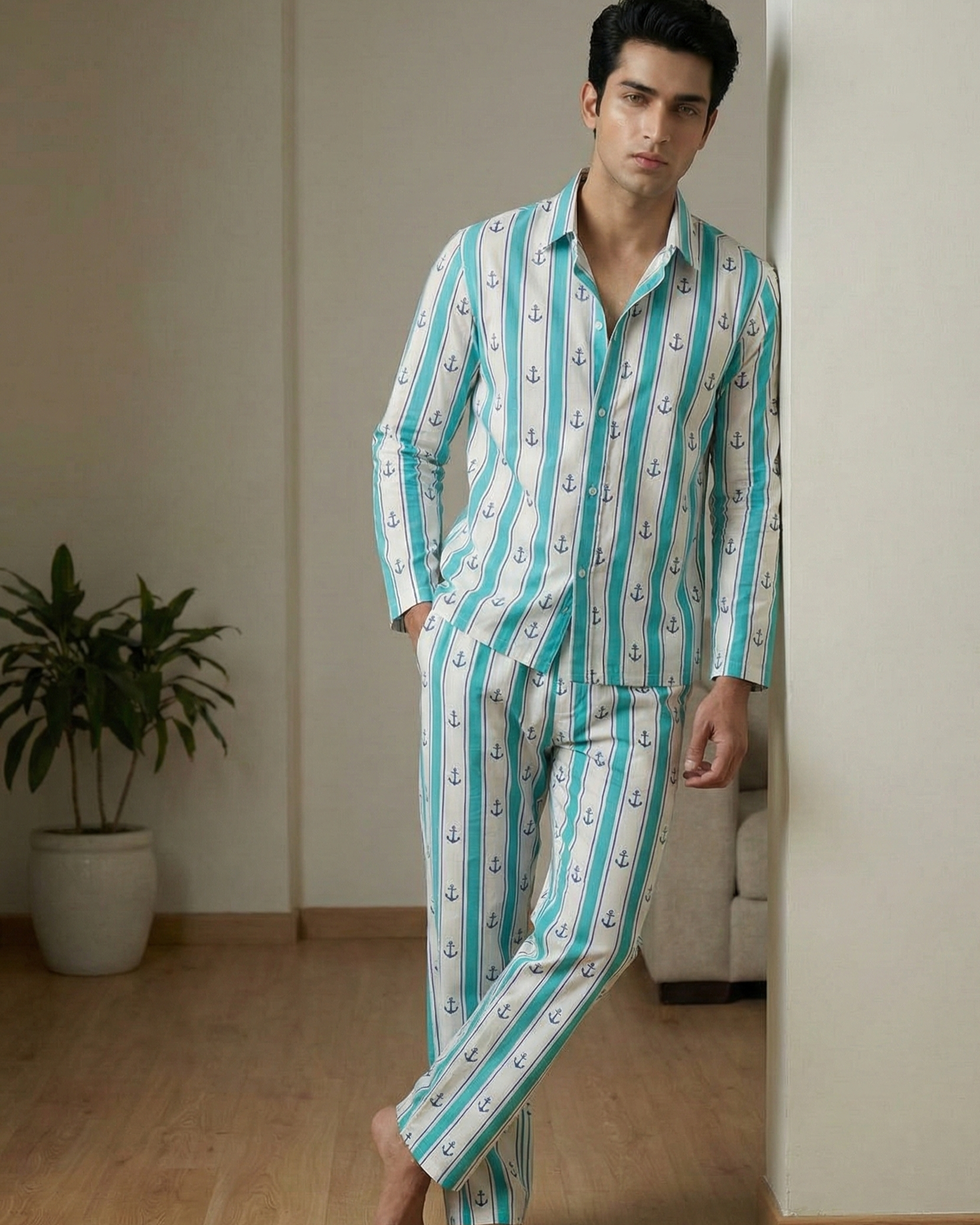 The Mariner Men's Nightwear Set