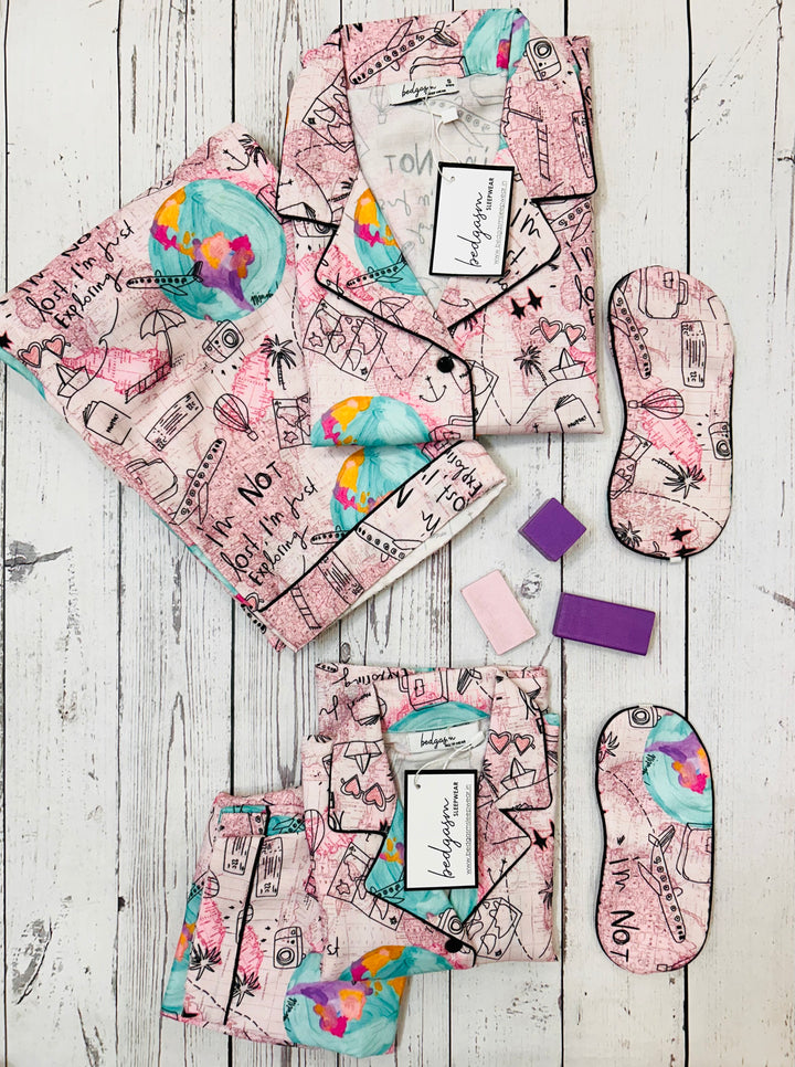 Wanderlust - Pajama set Nightwear Set