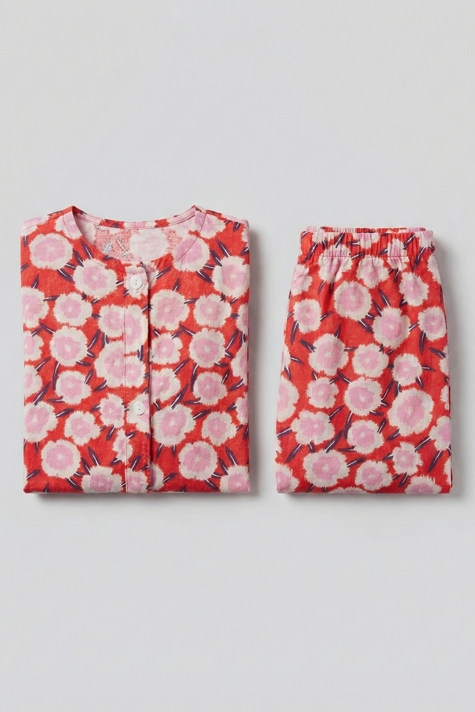 Load image into Gallery viewer, Wild Poppy Kid's Nightwear Set
