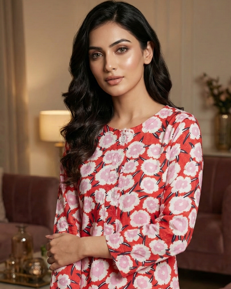 Load image into Gallery viewer, Wild Poppy Nightwear Set
