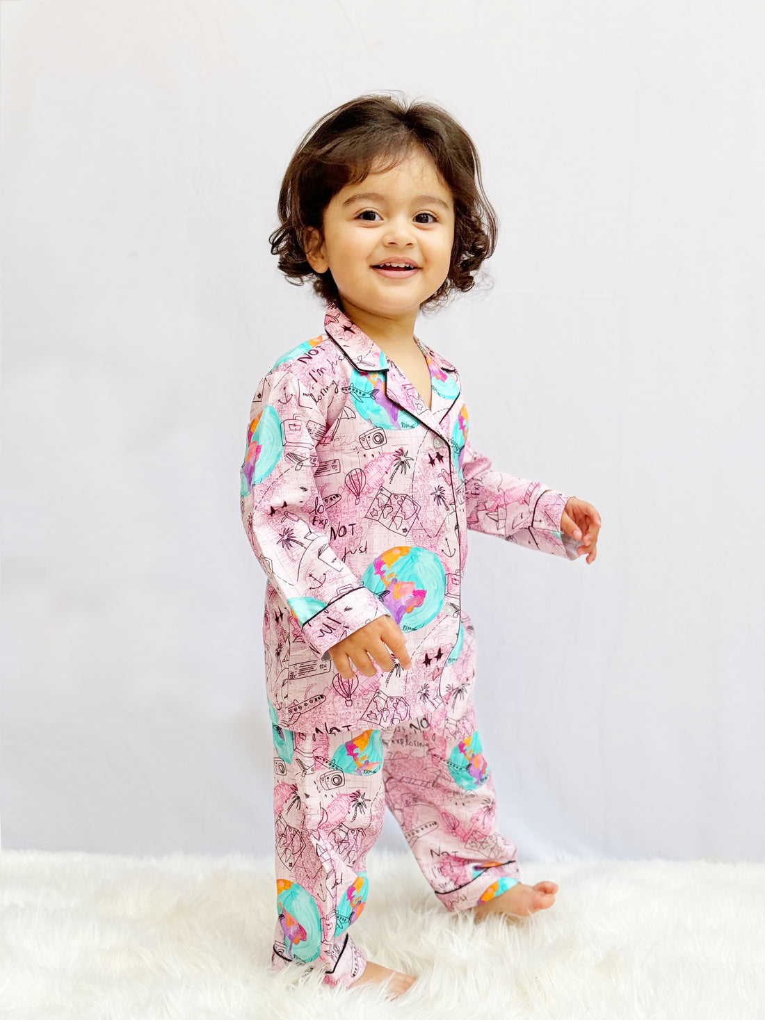 Wanderlust Kids Nightwear Set