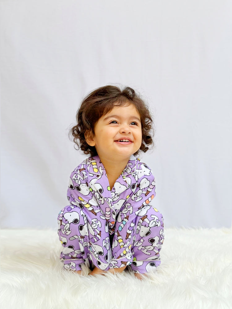 Load image into Gallery viewer, Snoopy - Pajama Set Nightwear Set
