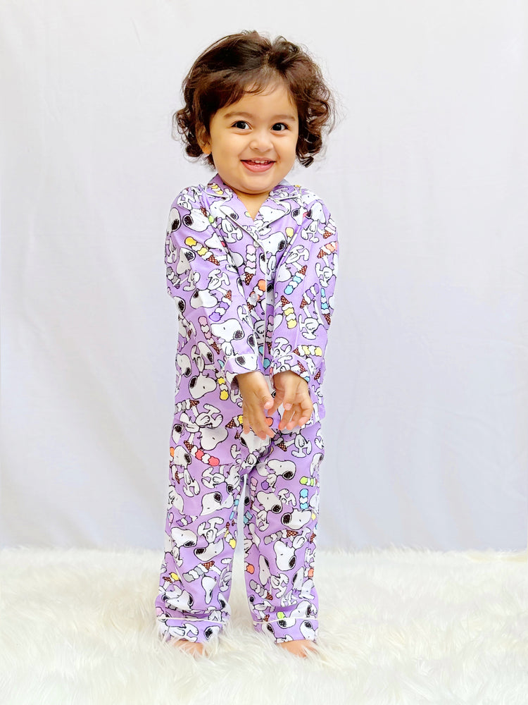 Load image into Gallery viewer, Snoopy - Pajama Set Nightwear Set
