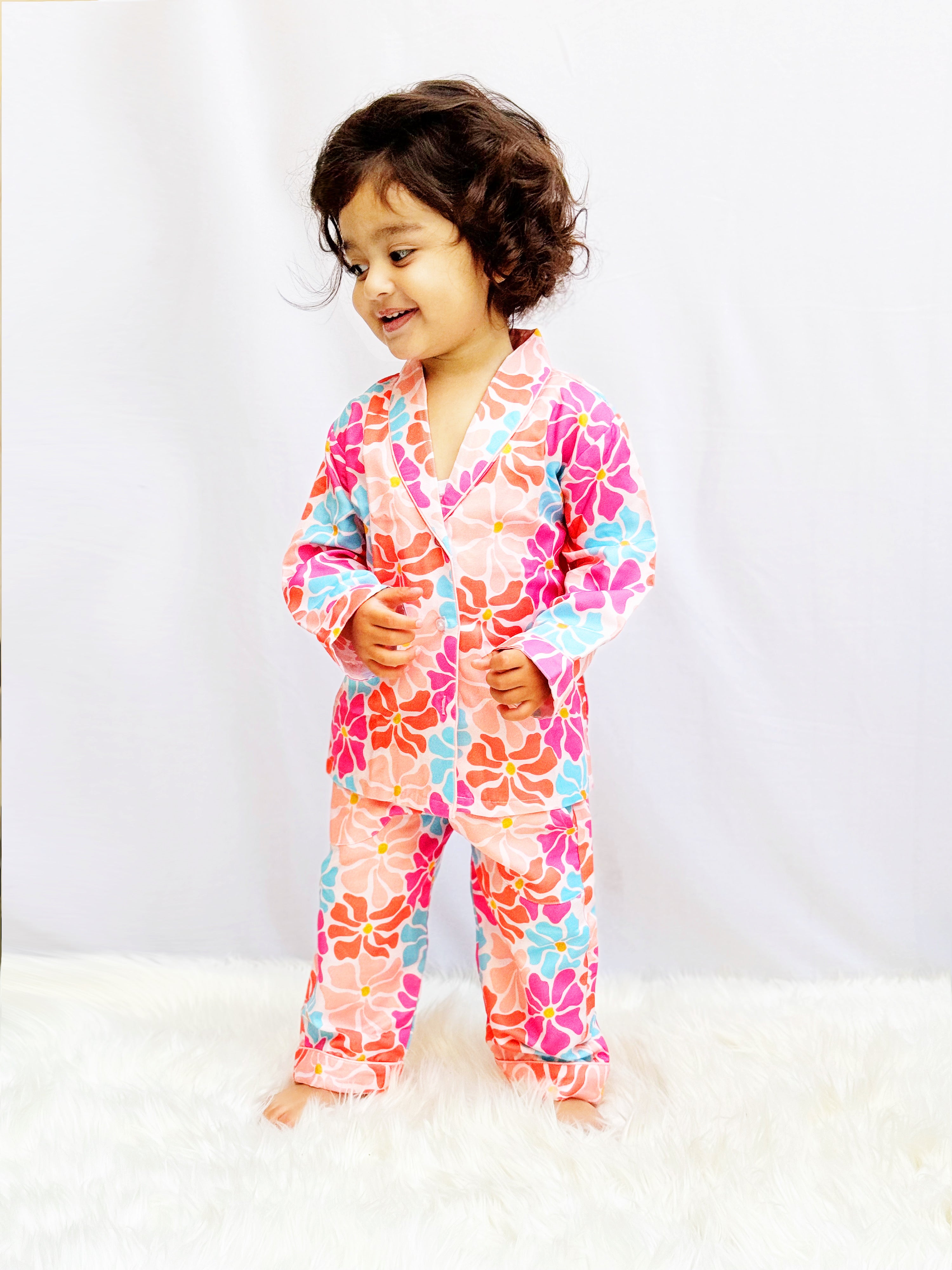Nothing But Flowers Pajama Set Nightwear Set