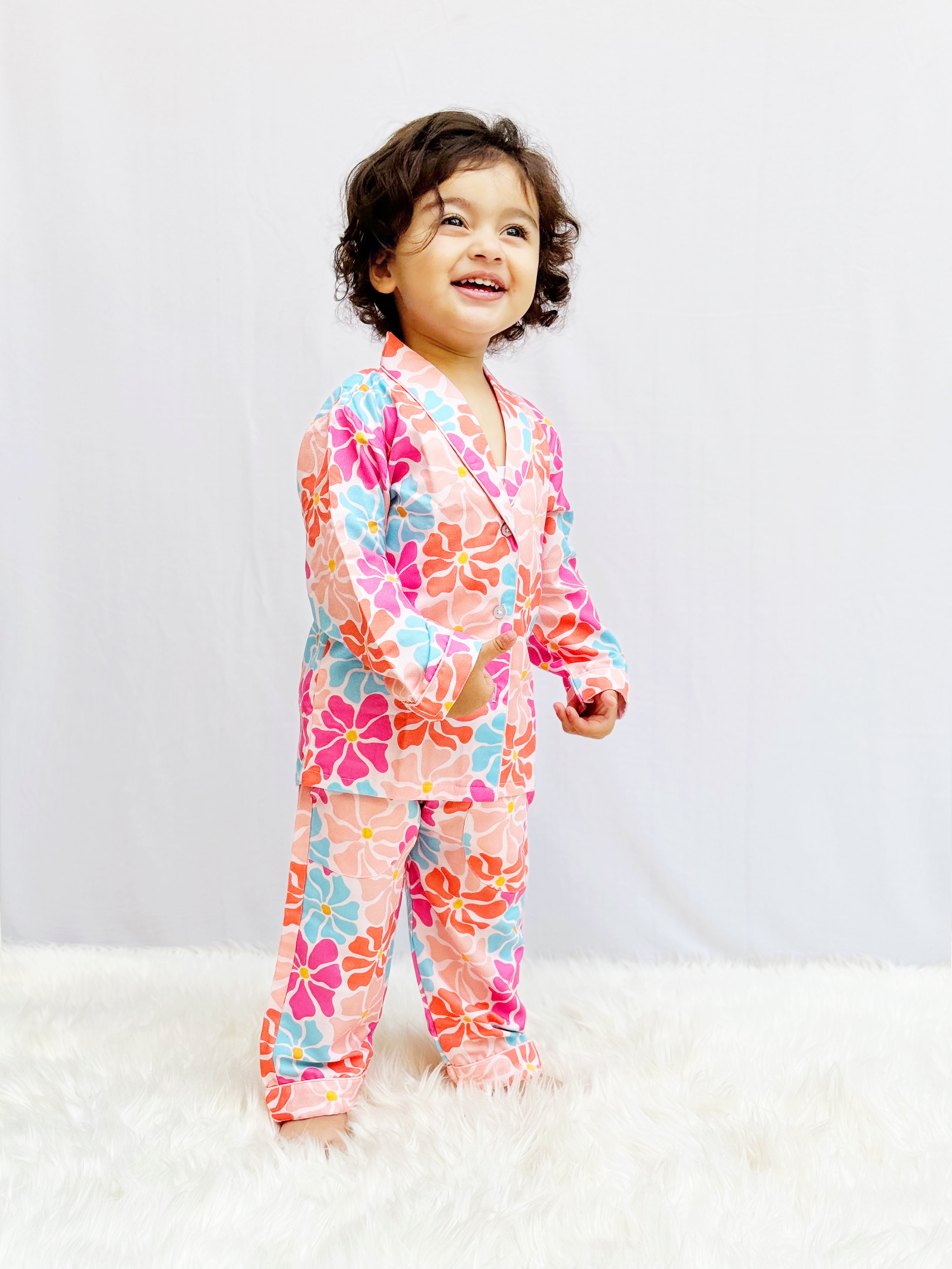 Nothing But Flowers Pajama Set Nightwear Set