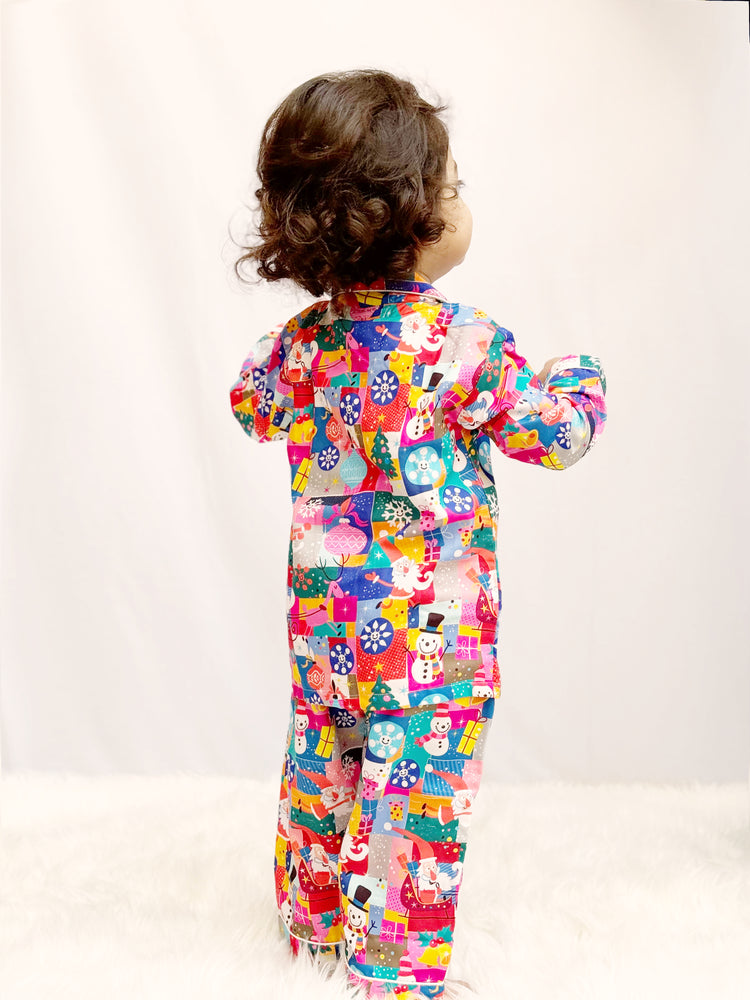 Load image into Gallery viewer, Jingle Bells - Pajama set Nightwear Set
