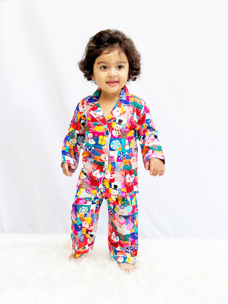 Load image into Gallery viewer, Jingle Bells - Pajama set Nightwear Set
