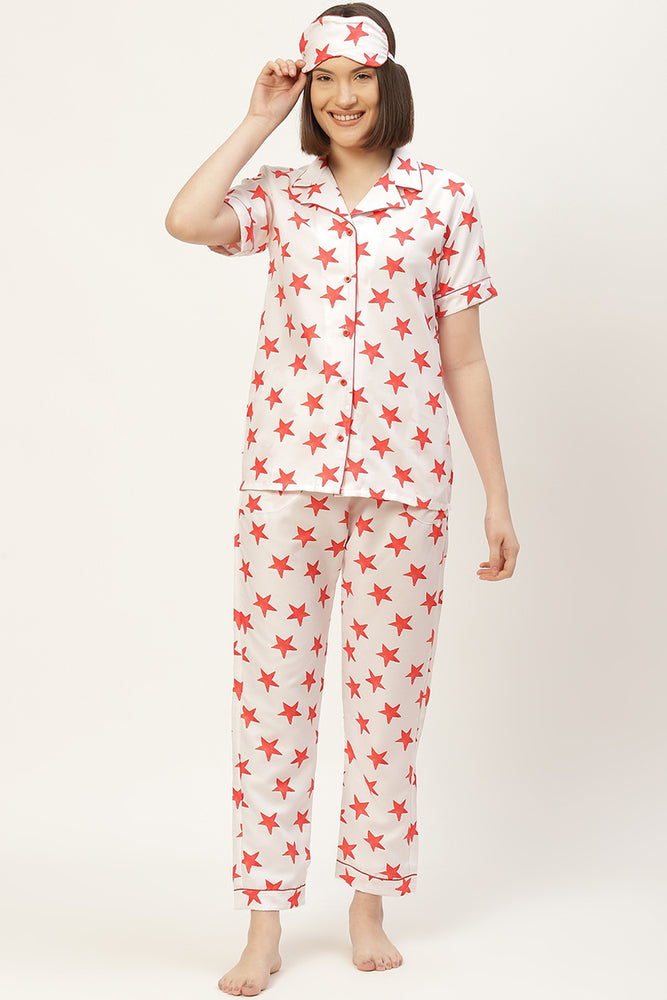 Load image into Gallery viewer, Red Star Nightwear Set

