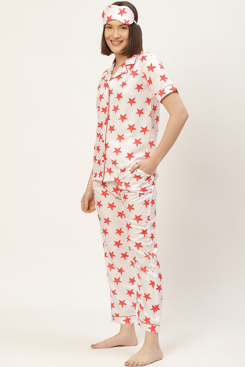 Red Star Nightwear Set