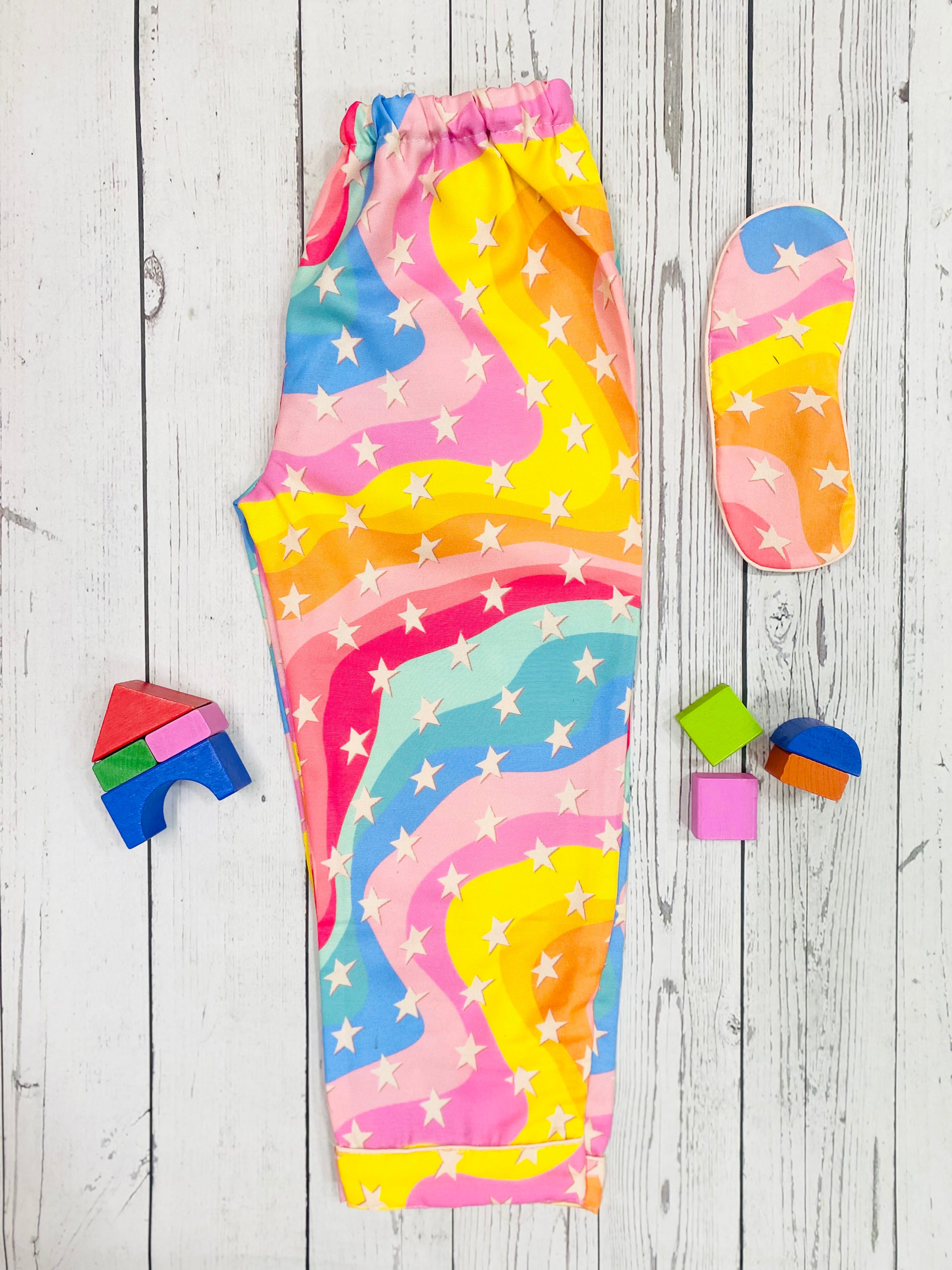 Rainbow Stars Kids Nightwear Set