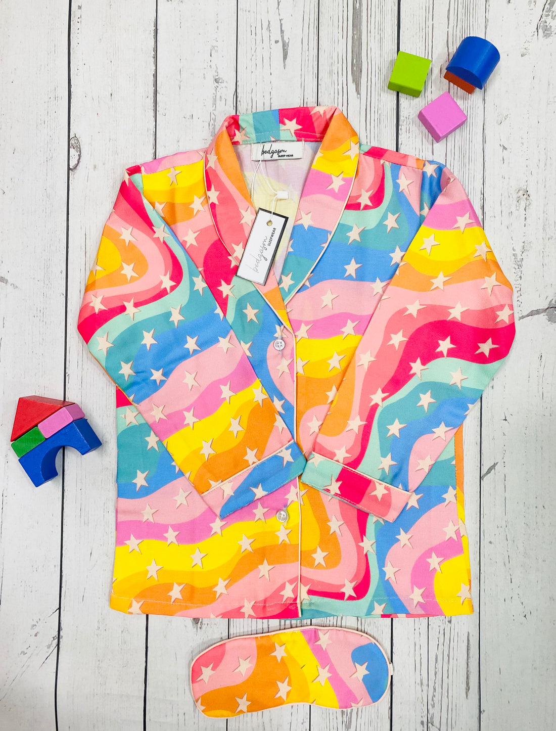 Rainbow Stars Kids Nightwear Set