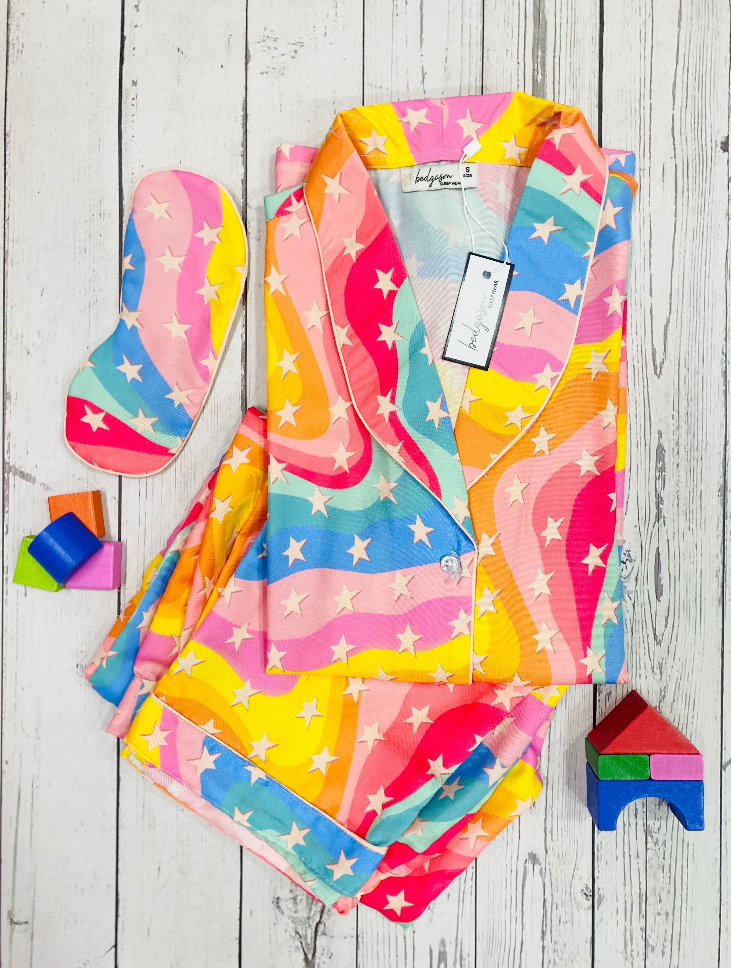 Rainbow Stars Nightwear Set