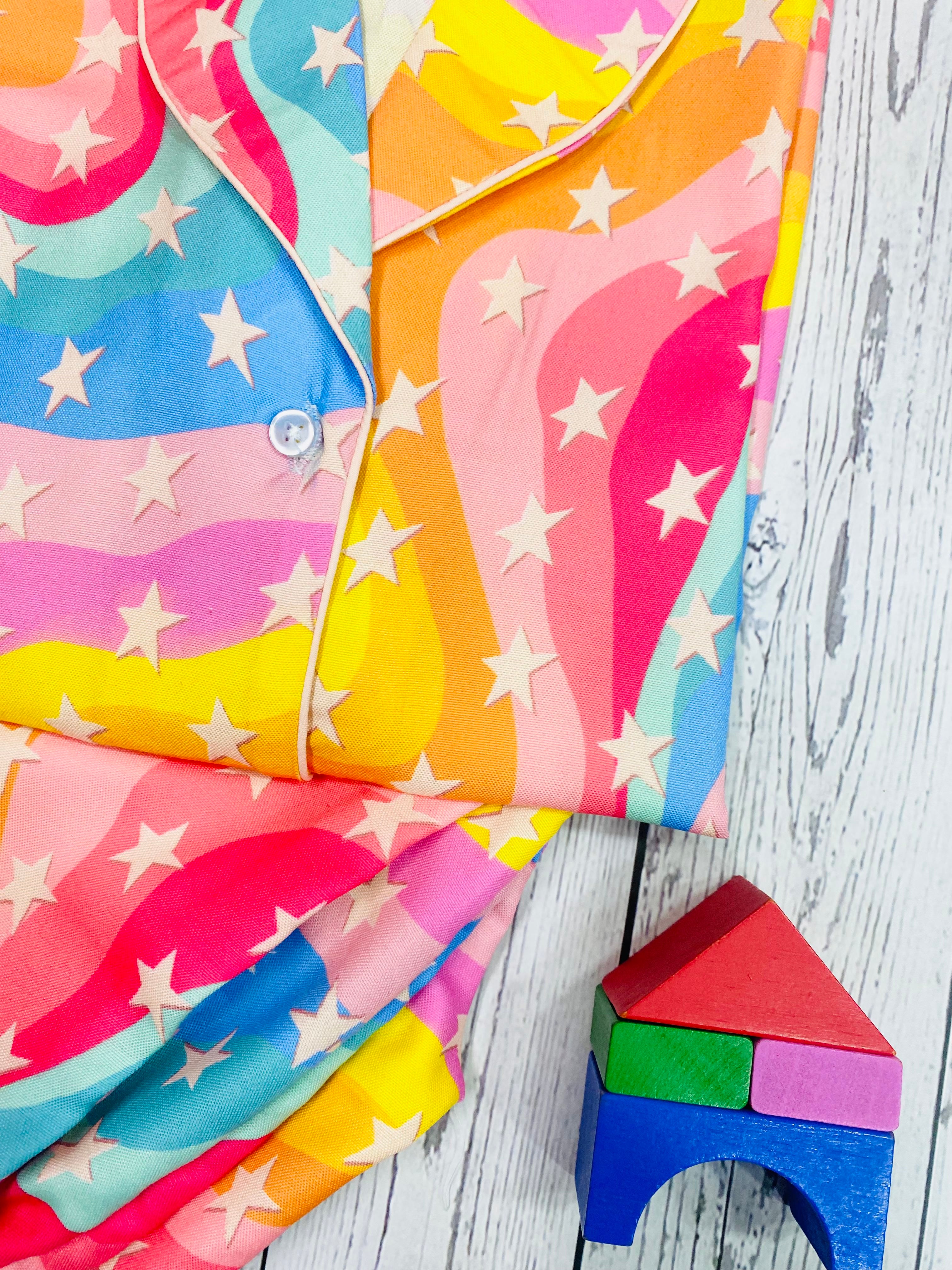Rainbow Stars Nightwear Set