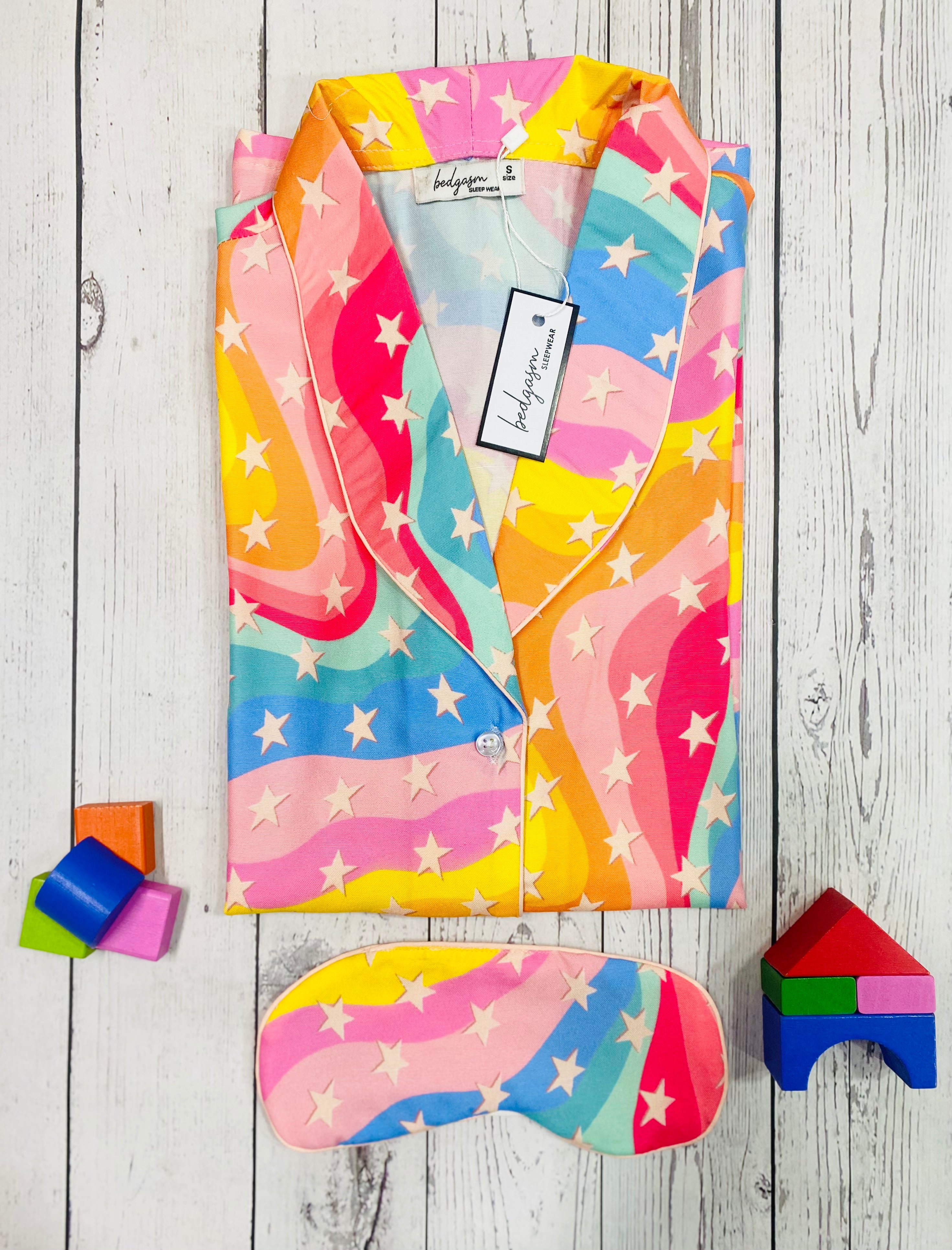 Rainbow Stars Nightwear Set