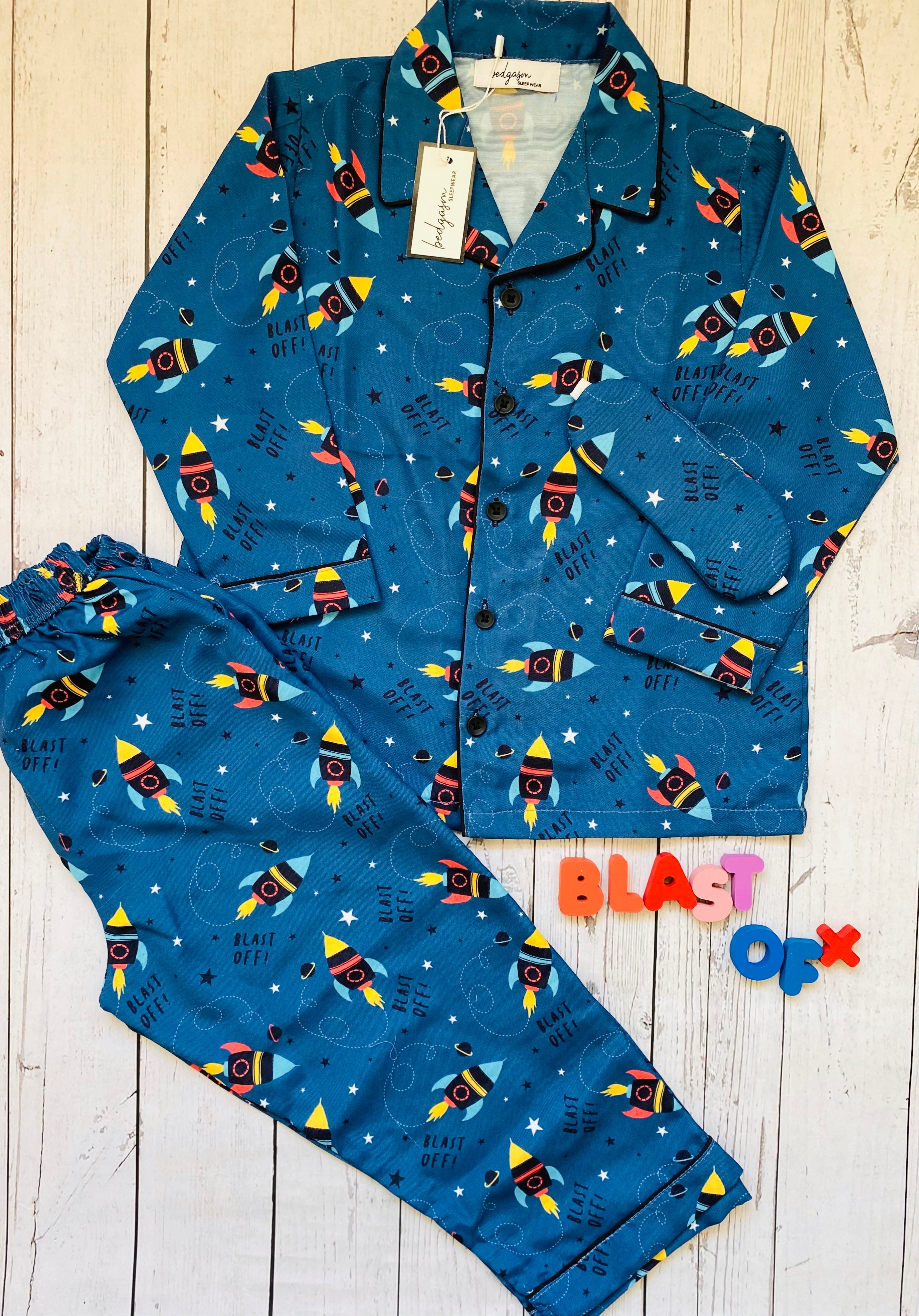 Blast Off Kids Nightwear Set