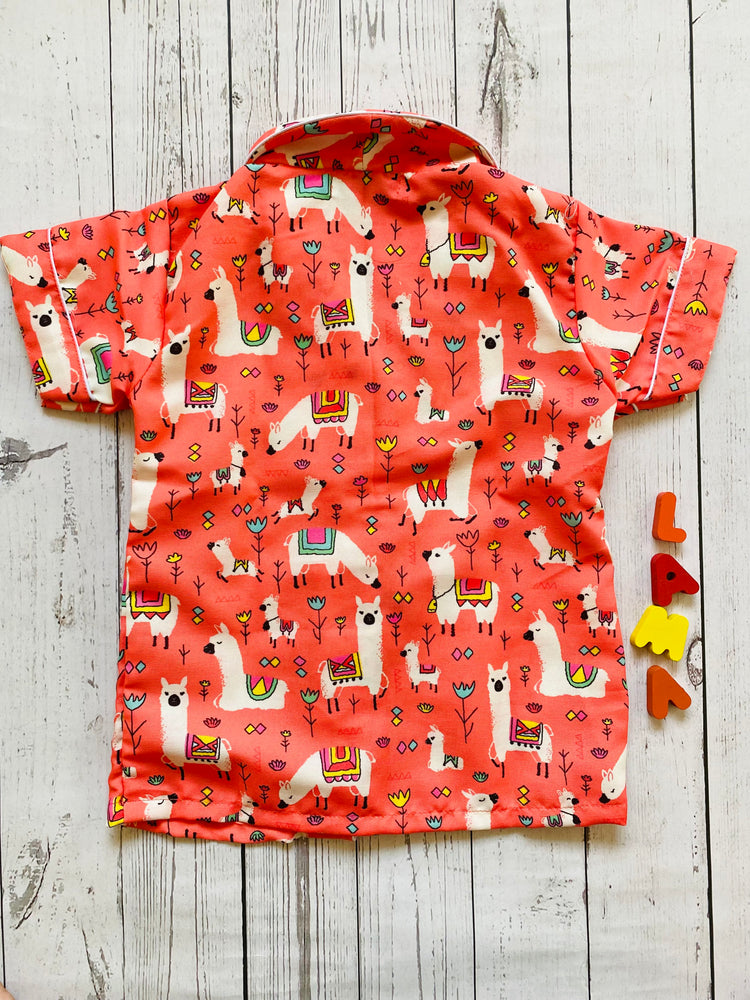 Load image into Gallery viewer, Llama Llama Kids Nightwear Set
