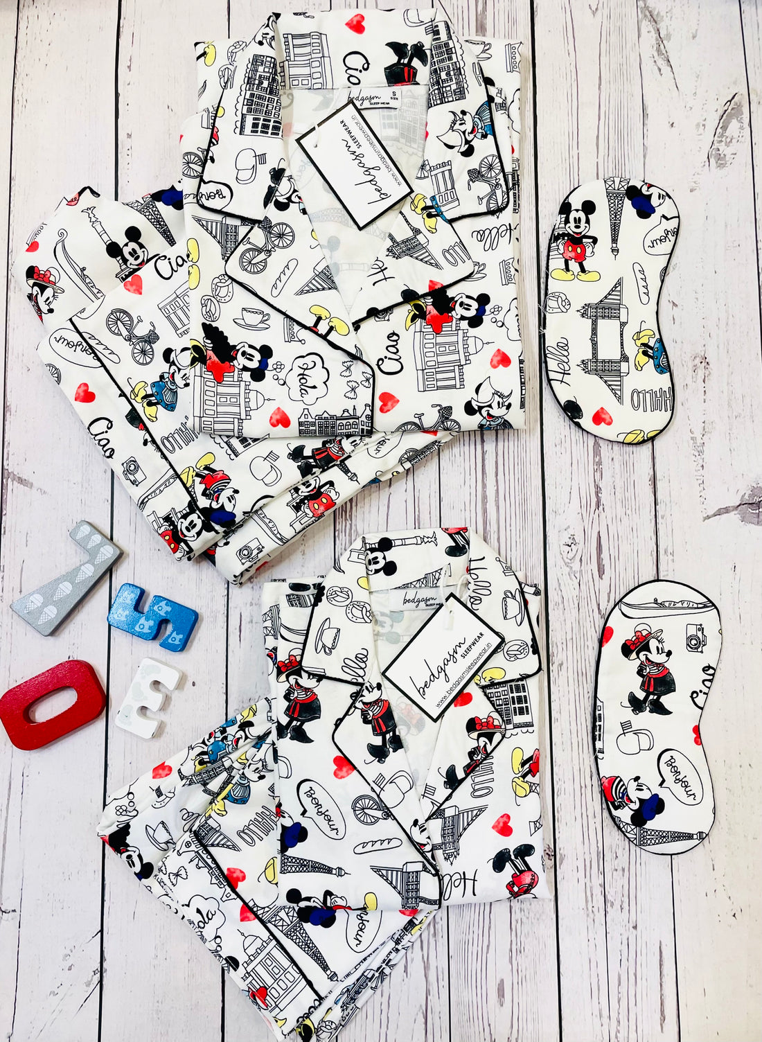 Bonjour! - Pajama Set Nightwear Set