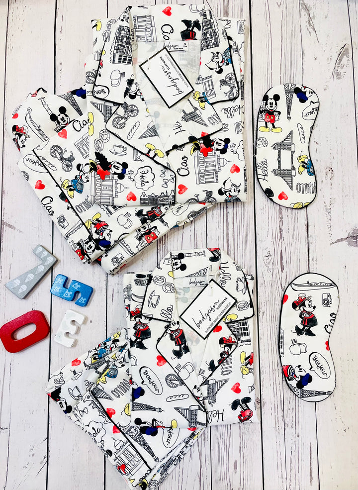 Bonjour! - Pajama Set Nightwear Set