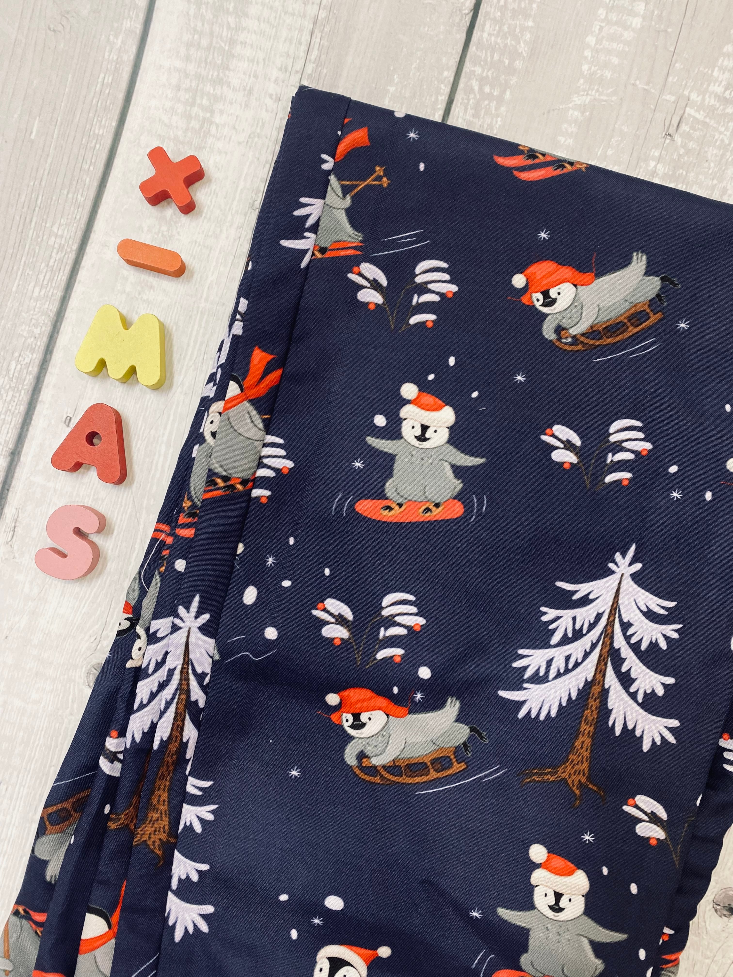 White Christmas Men Nightwear Set