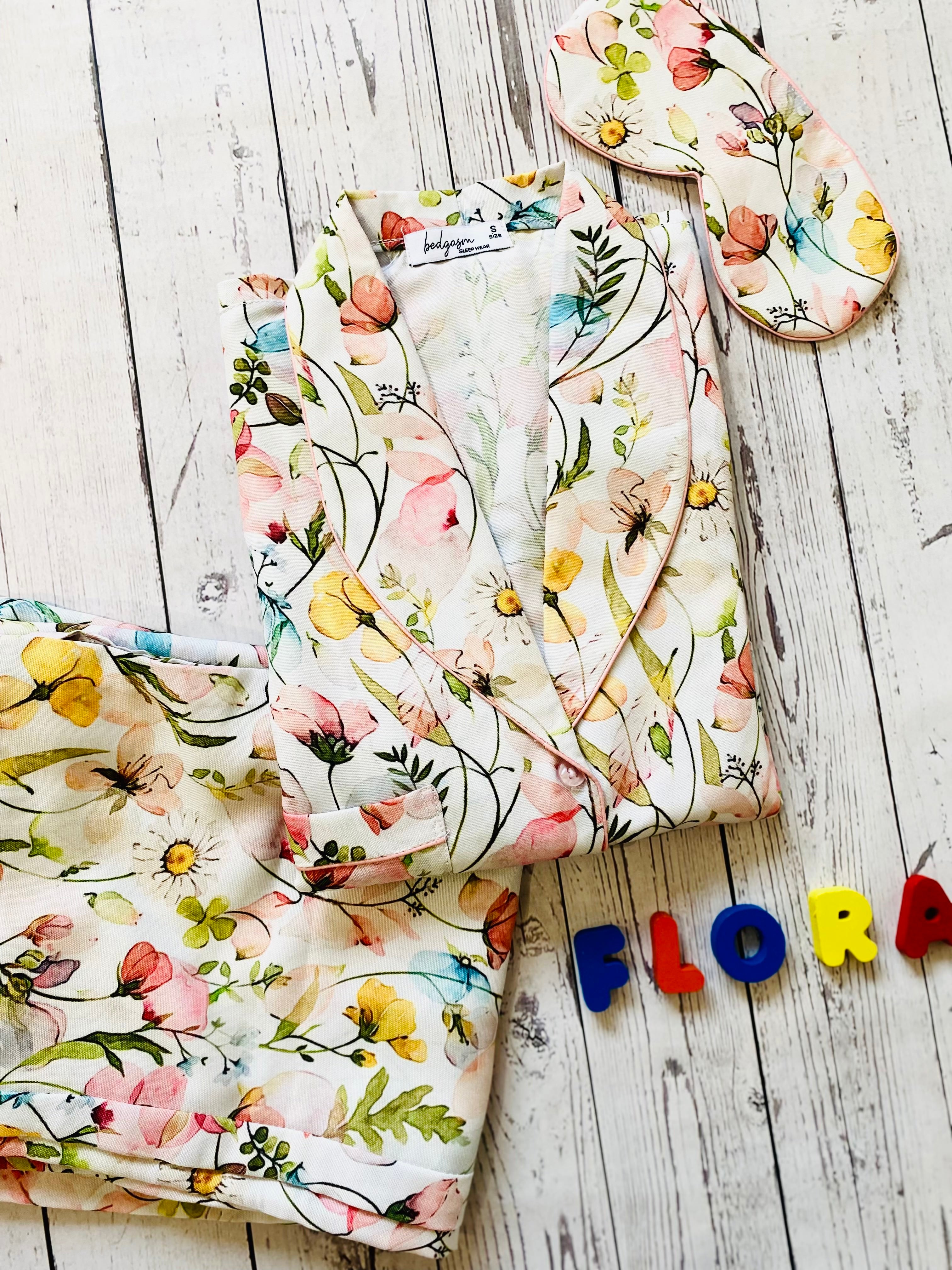 Flowery Madness - Pajama Set Nightwear Set