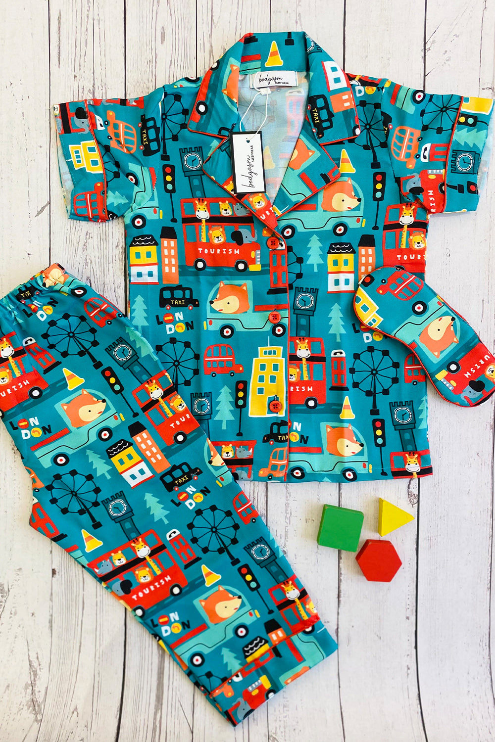 Take Me To London Kids Nightwear Set