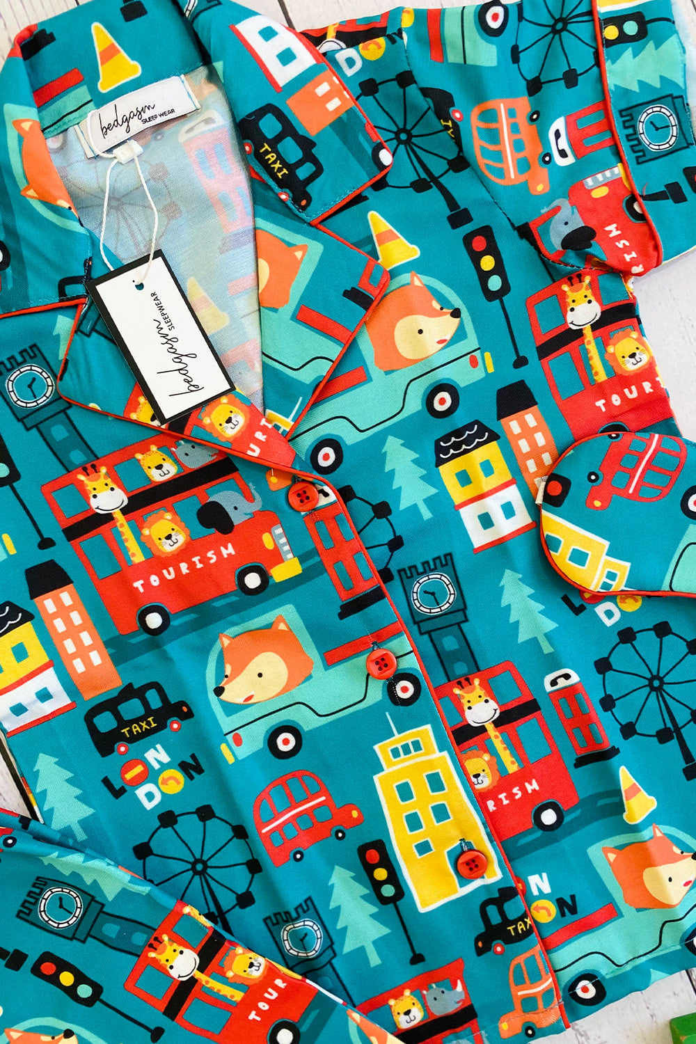 Take Me To London Kids Nightwear Set