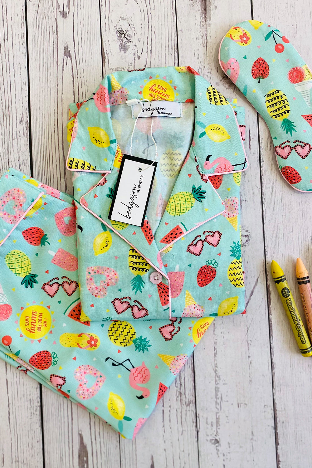 I Am Made For Sunny Days Kids Nightwear Set