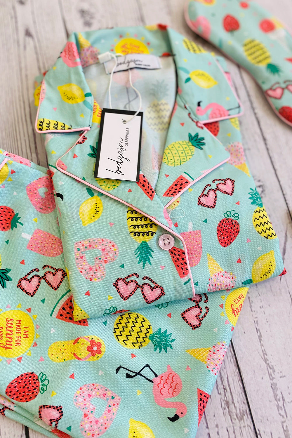 I Am Made For Sunny Days Kids Nightwear Set