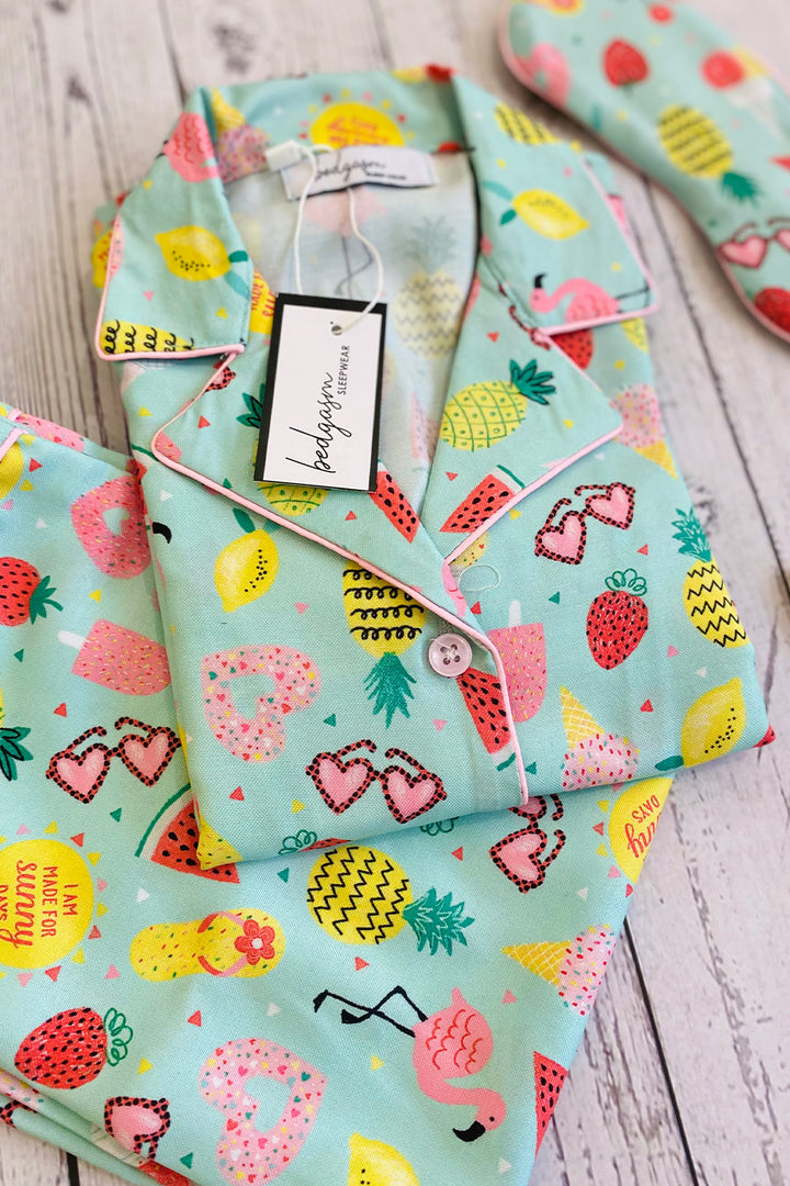 I Am Made For Sunny Days Kids Nightwear Set