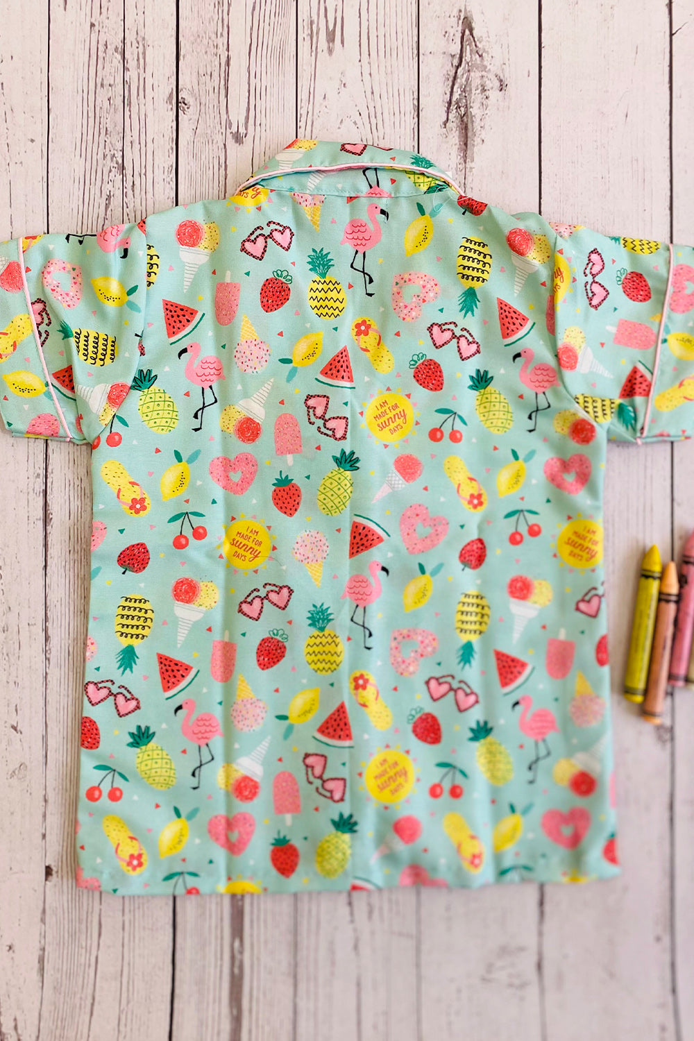 I Am Made For Sunny Days Kids Nightwear Set