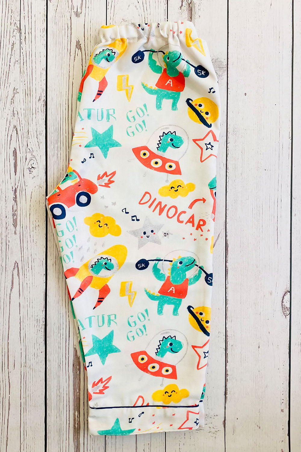 Dino Car Kids Nightwear Set