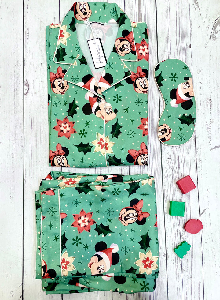 Snowflake Men Nightwear Set