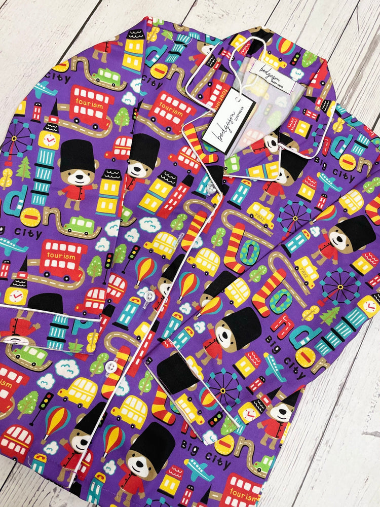 Load image into Gallery viewer, London Dreams Kids Nightwear Set
